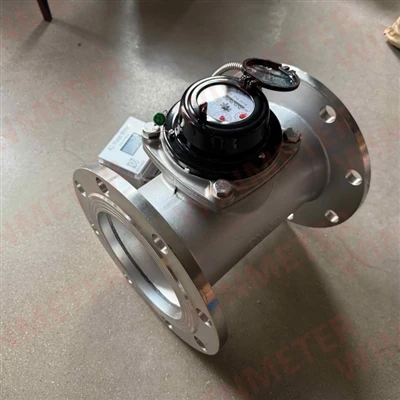 Stainless Steel 4G Woltman Water Meters jiksbu Adozzjoni Industrijali hekk ki...